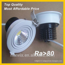 10w for showcase high quality dmx rgb led downlight